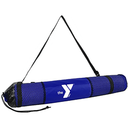 YMCA branded yoga mat